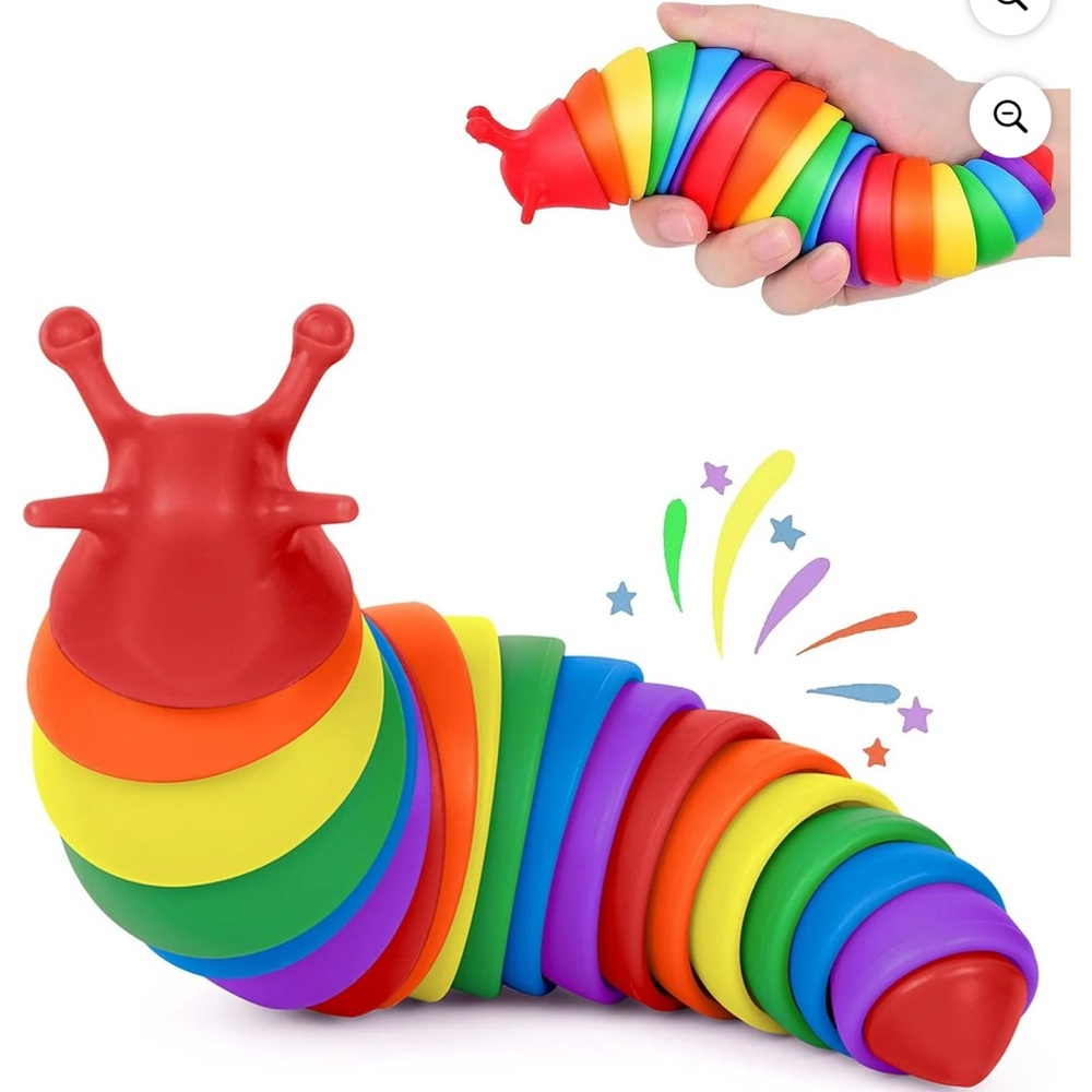 Sensory ASMR Colorful Snail Slug Toys